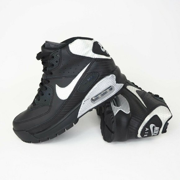 Nike Other - Nike Air Max 90 Boot GS Boys Shoes Casual Black